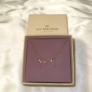 Lily and Rose Jewellery Gold Plated Aries Star Sign Necklace